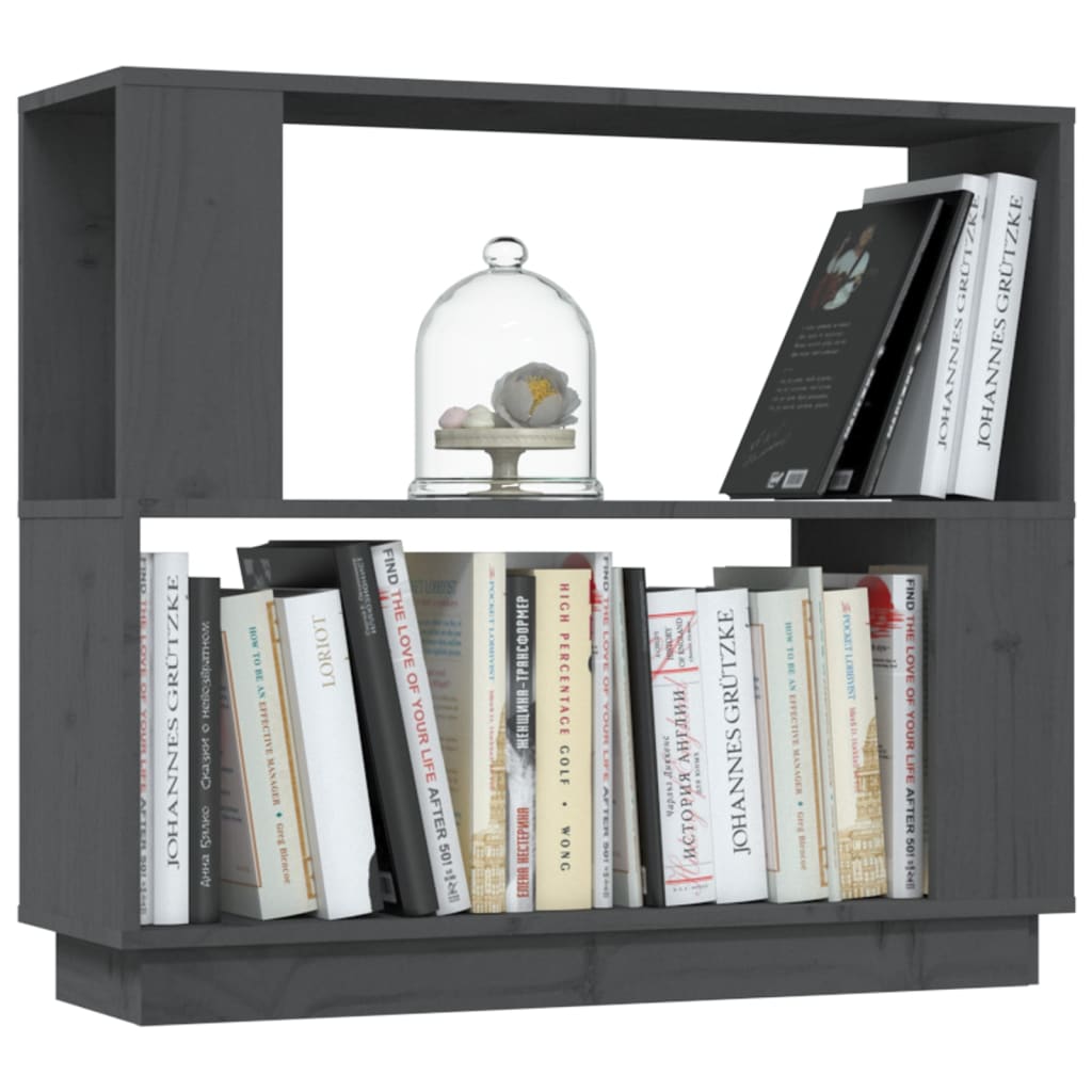 Bokhylla/Rumsavdelare 80X25X70 Cm Massiv Furu