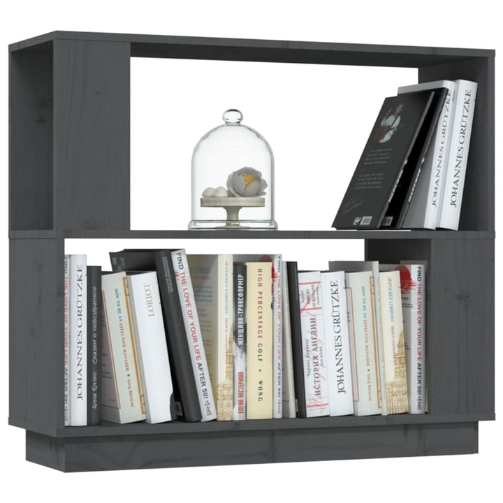 Bokhylla/Rumsavdelare 80X25X70 Cm Massiv Furu