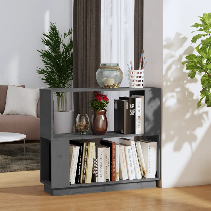 Bokhylla/Rumsavdelare 80X25X70 Cm Massiv Furu