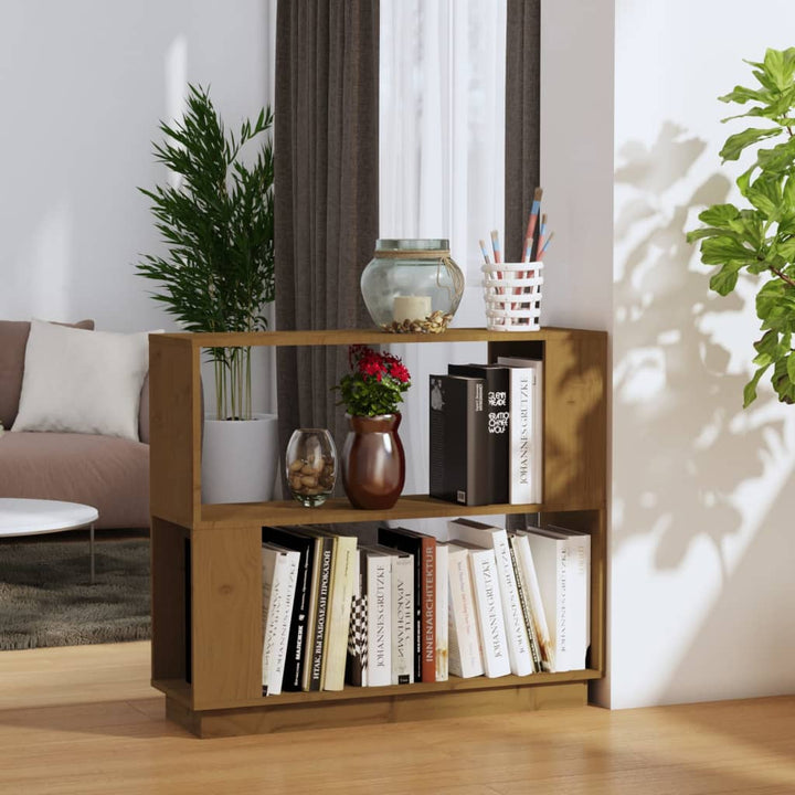 Bokhylla/Rumsavdelare 80X25X70 Cm Massiv Furu