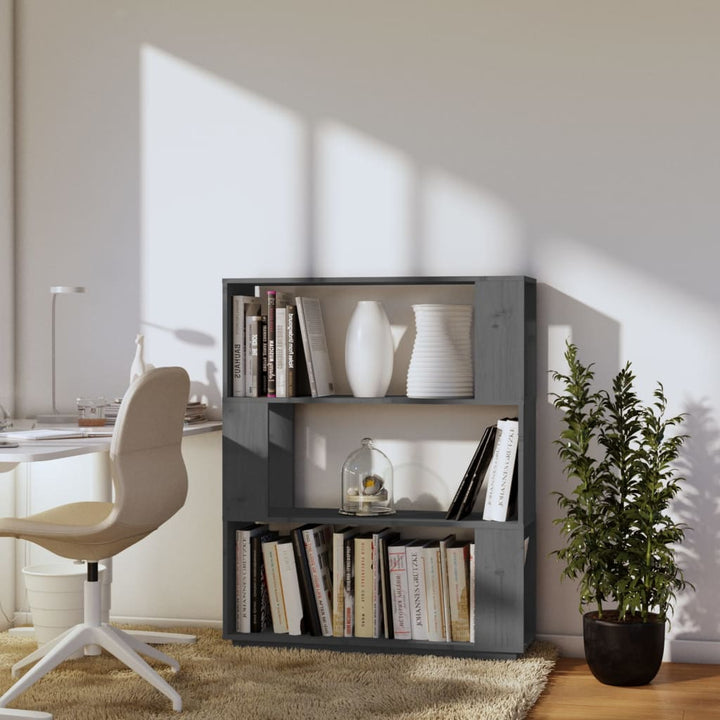 Bokhylla/Rumsavdelare 80X25X101 Cm Massiv Furu