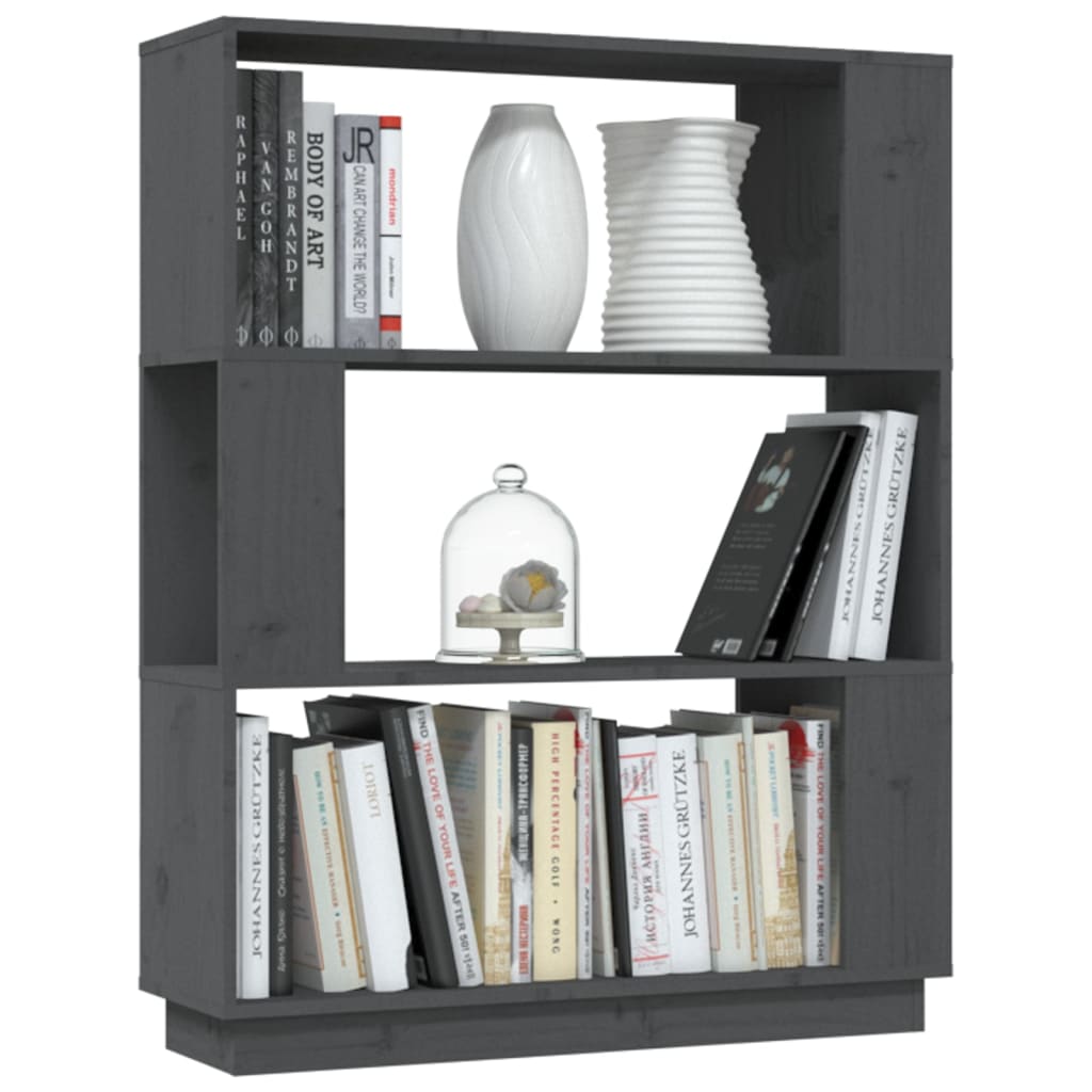 Bokhylla/Rumsavdelare 80X25X101 Cm Massiv Furu