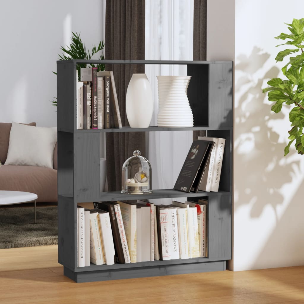 Bokhylla/Rumsavdelare 80X25X101 Cm Massiv Furu