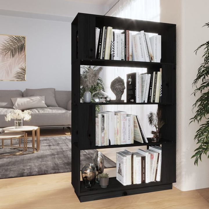 Bokhylla/Rumsavdelare 80X25X132 Cm Massiv Furu