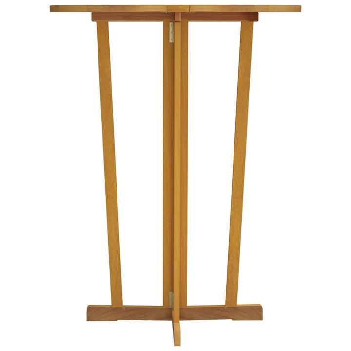 Hopfällbart Barbord 90X65X105 Cm Massiv Teak