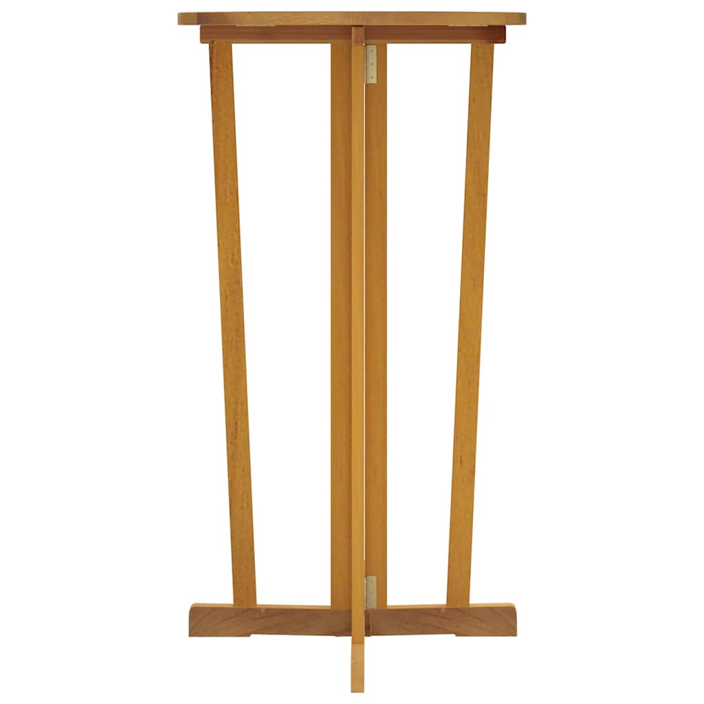 Hopfällbart Barbord 90X65X105 Cm Massiv Teak