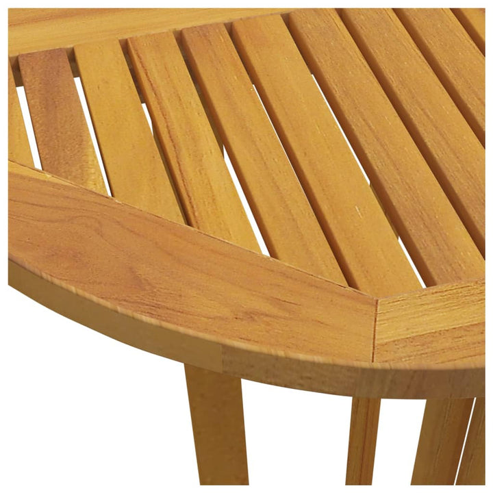Hopfällbart Barbord 90X65X105 Cm Massiv Teak