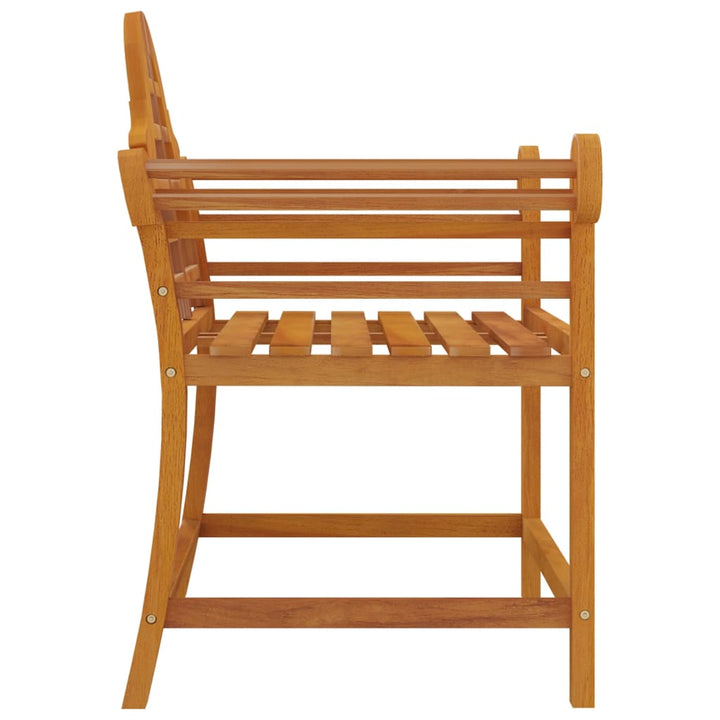 Trädgårdsstolar 2 St 91X62X94 Cm Massiv Teak