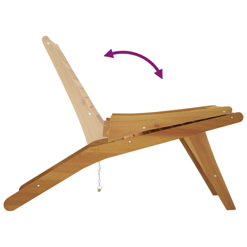 Trädgårdsstol Massiv Teak