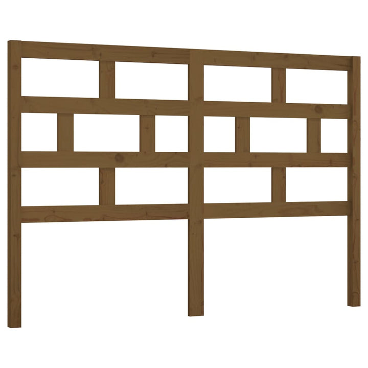 Sänggavel 156X4X100 Cm Massiv Furu