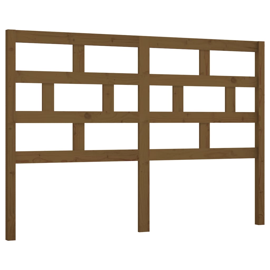 Sänggavel 156X4X100 Cm Massiv Furu