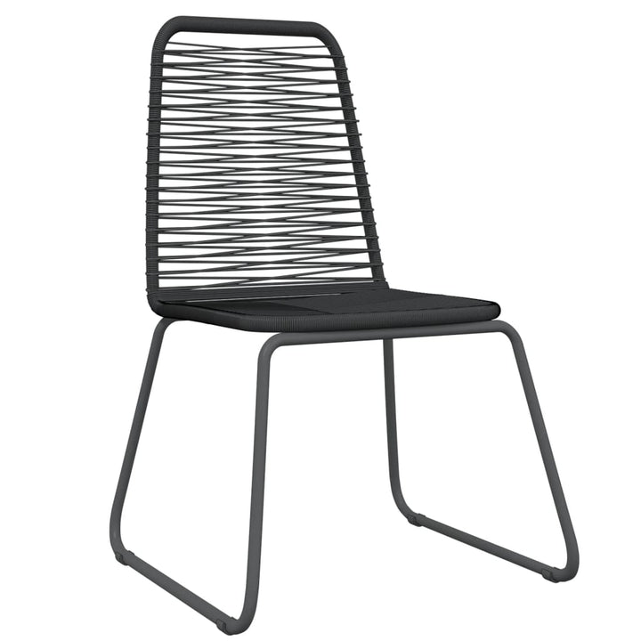 Matgrupp För Trädgården 5 Delar Svart