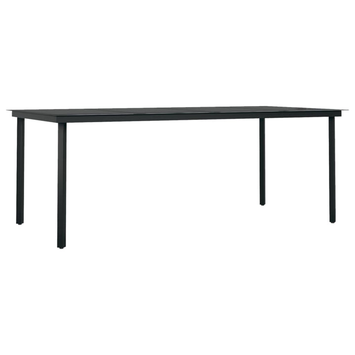 Matgrupp För Trädgården Med Dynor 9 Delar Konstrotting Och Glas