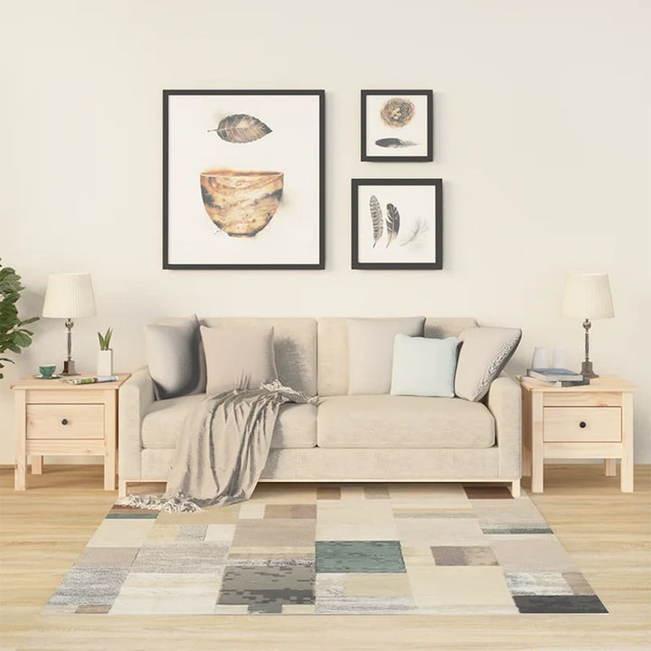 Sidobord 2 St Massivt Furuträ