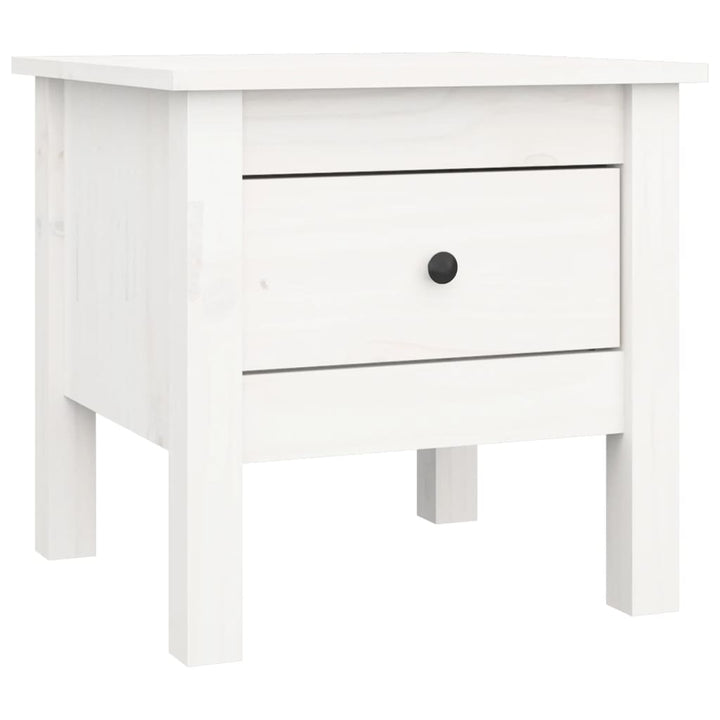 Sidobord 2 St Massivt Furuträ