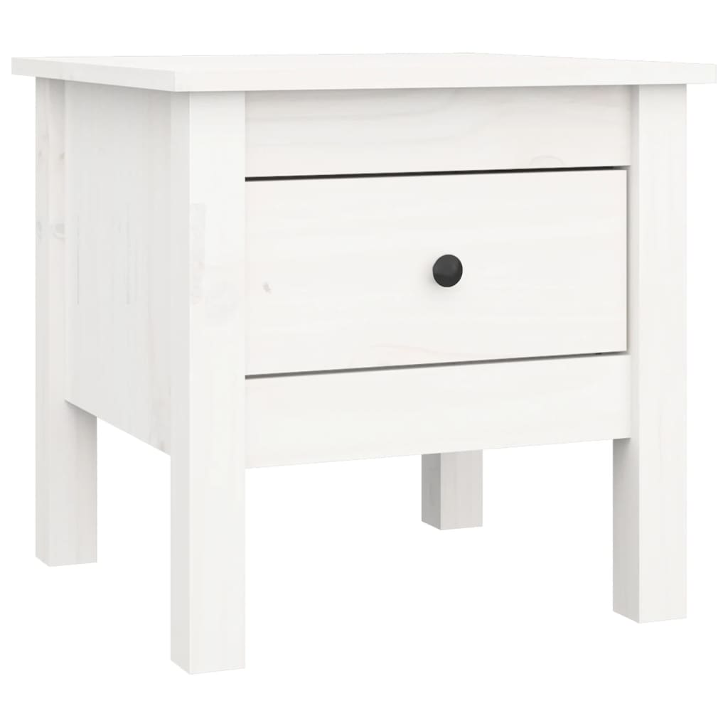 Sidobord 2 St Massivt Furuträ