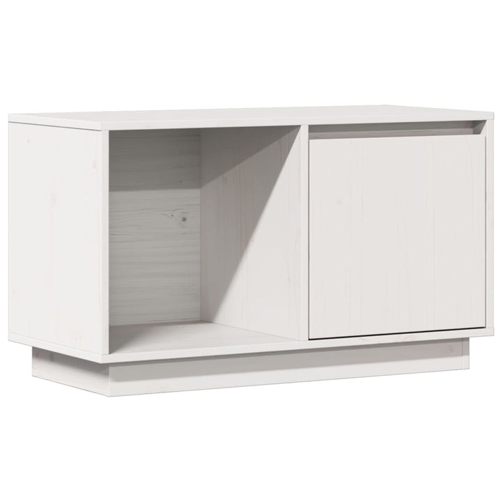 Tv-Bänk 74X35X44 Cm Massiv Furu