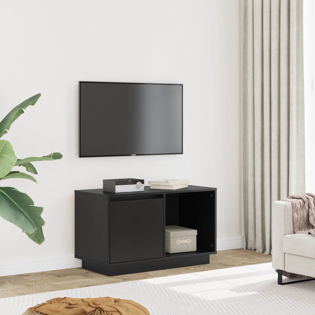 Tv-Bänk 74X35X44 Cm Massiv Furu