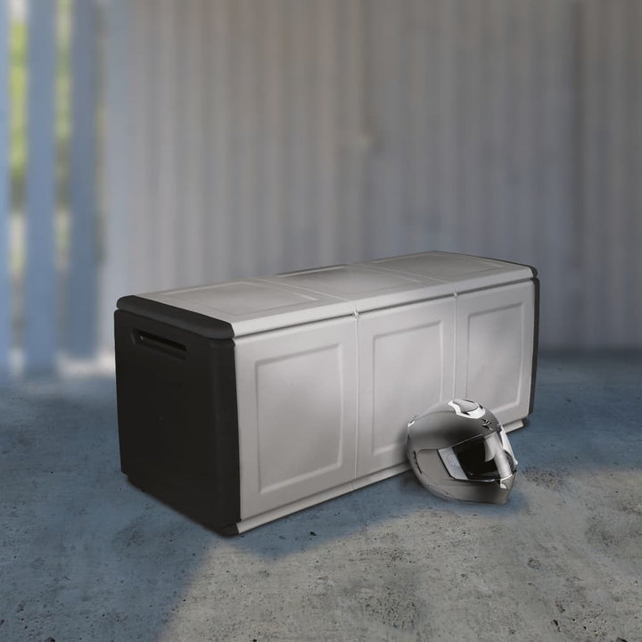 Dynbox 330 L Mörkgrå Och Svart