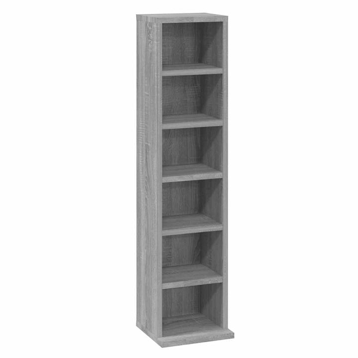 Cd-Hylla 21X20X88 Cm Konstruerat Trä