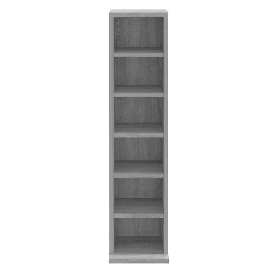Cd-Hylla 21X20X88 Cm Konstruerat Trä