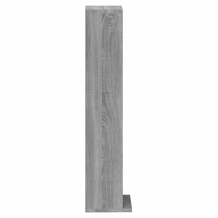 Cd-Hylla 21X20X88 Cm Konstruerat Trä