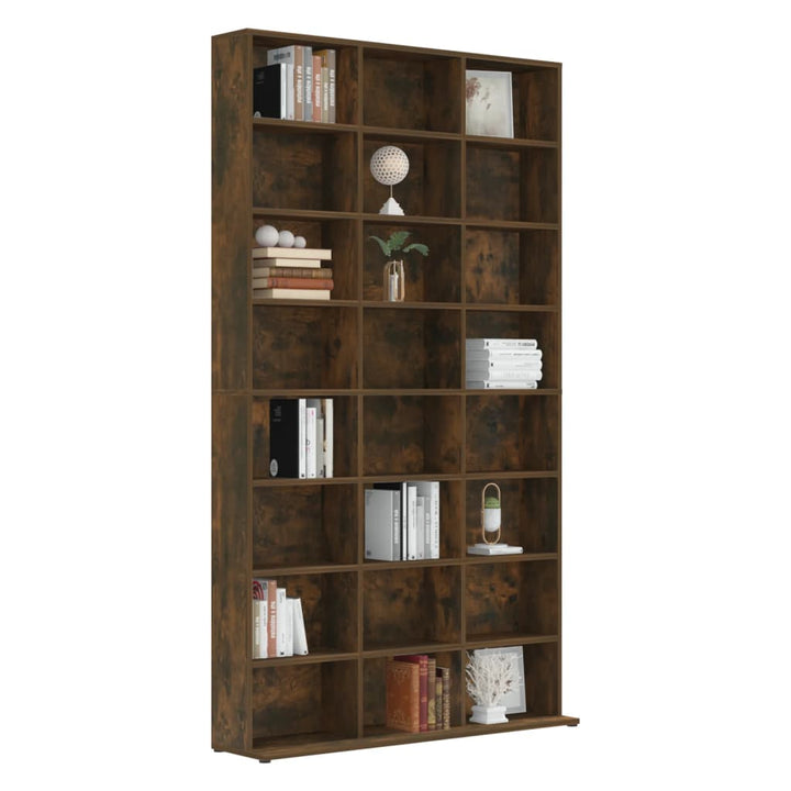 Cd-Hylla 102X23X177,5 Cm Konstruerat Trä