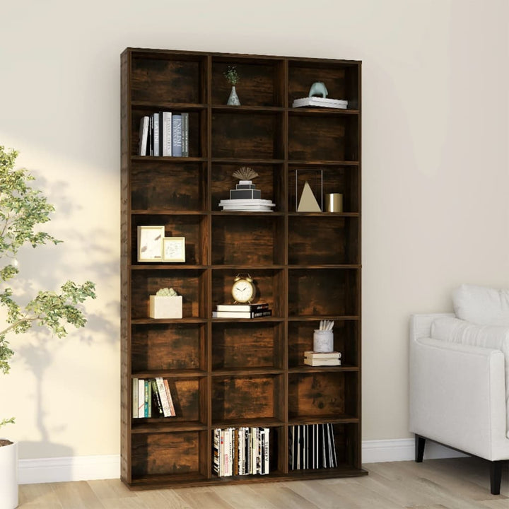 Cd-Hylla 102X23X177,5 Cm Konstruerat Trä