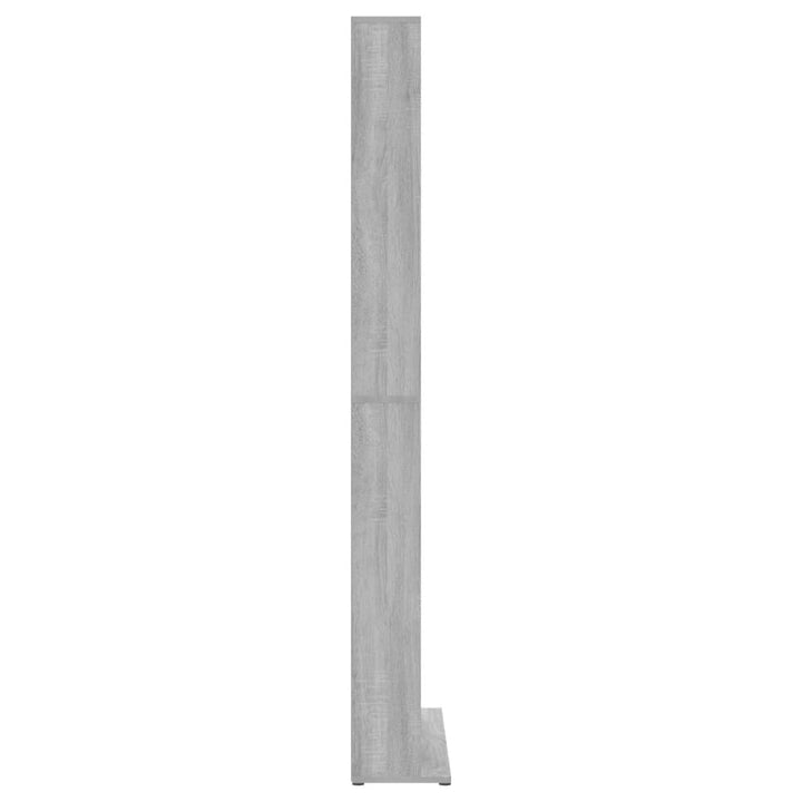 Cd-Hylla 102X23X177,5 Cm Konstruerat Trä