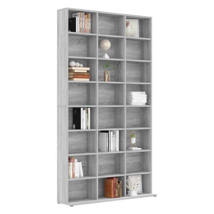 Cd-Hylla 102X23X177,5 Cm Konstruerat Trä