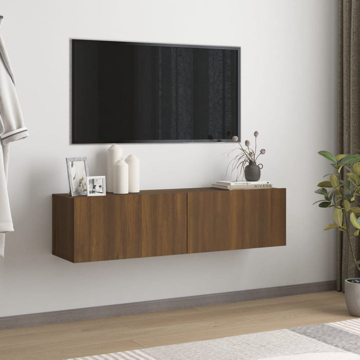 Tv-Bänk 120X30X30,5 Cm Konstruerat Trä