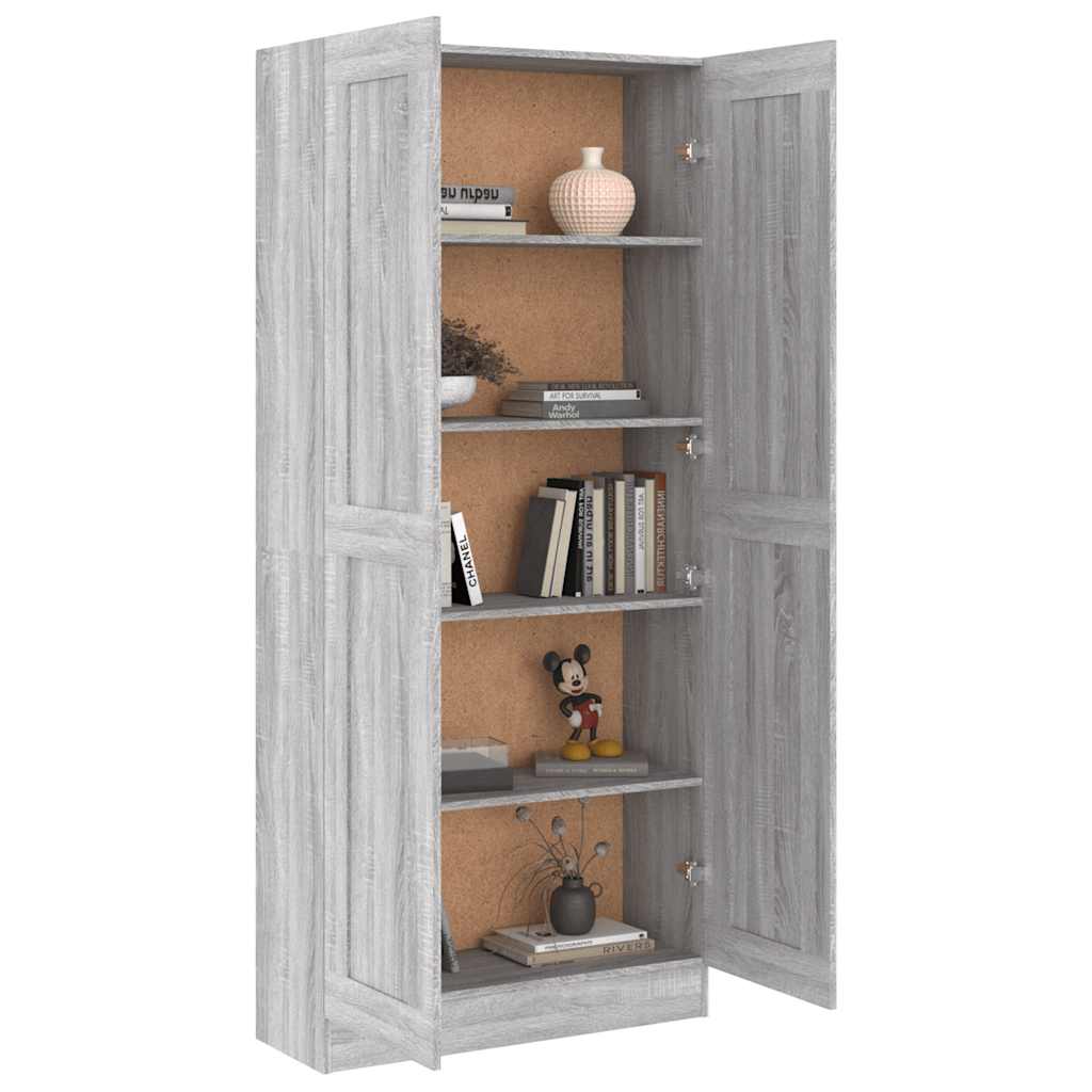Bokhylla 82,5X30,5X185,5 Cm Konstruerat Trä