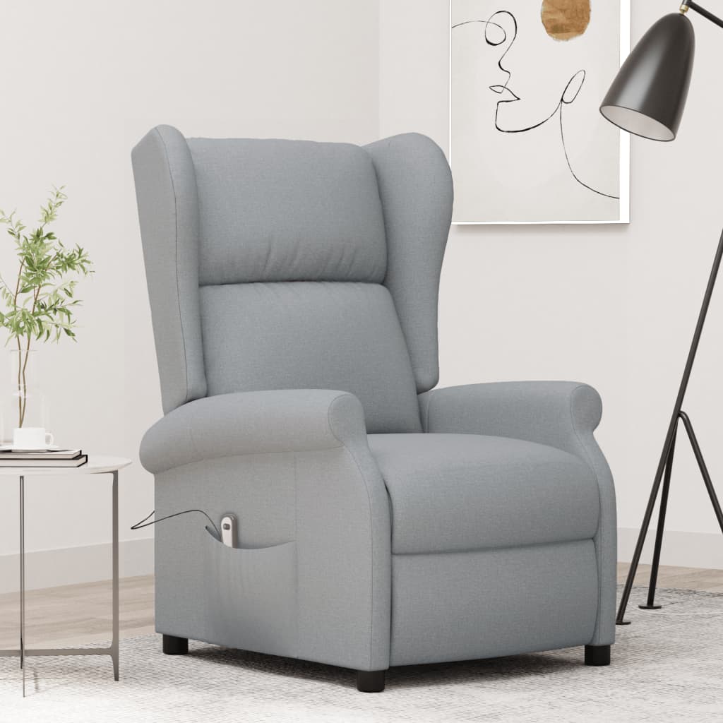 Elektrisk Reclinerfåtölj Tyg
