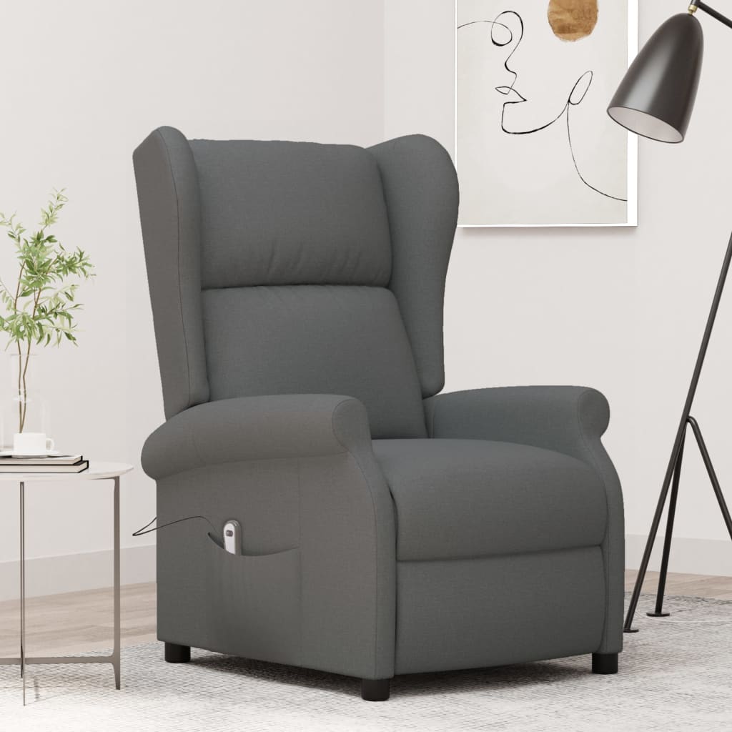 Elektrisk Reclinerfåtölj Tyg