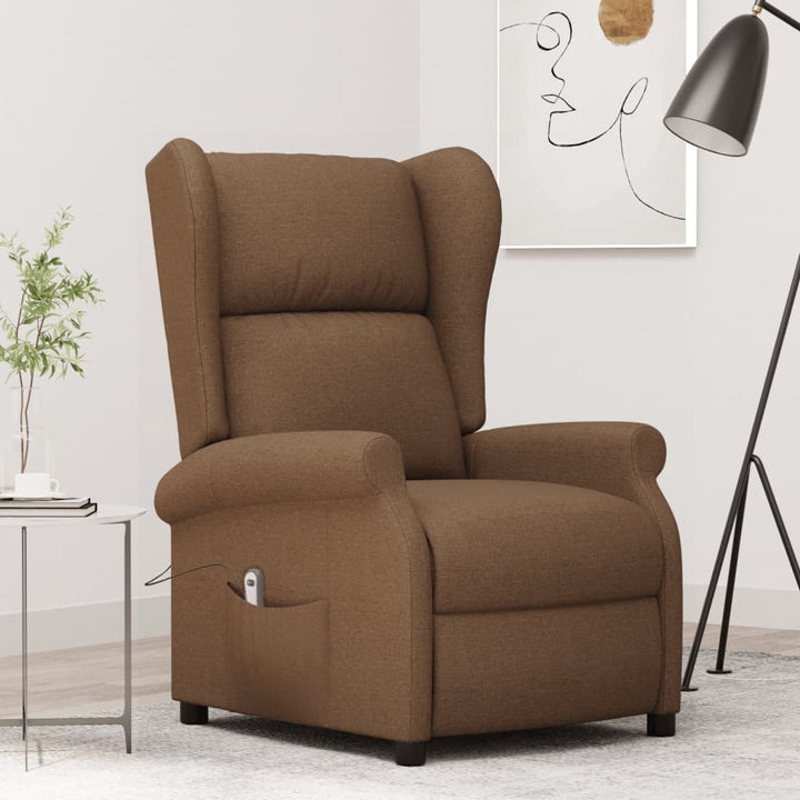 Elektrisk Reclinerfåtölj Tyg