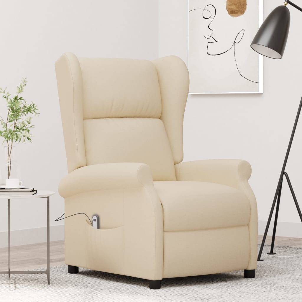 Elektrisk Reclinerfåtölj Tyg