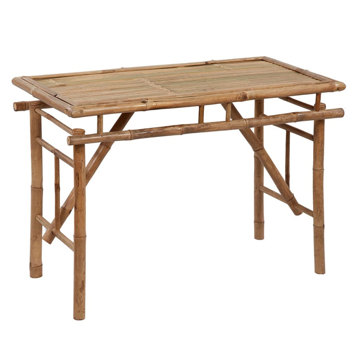Hopfällbart Trädgårdsbord Bambu