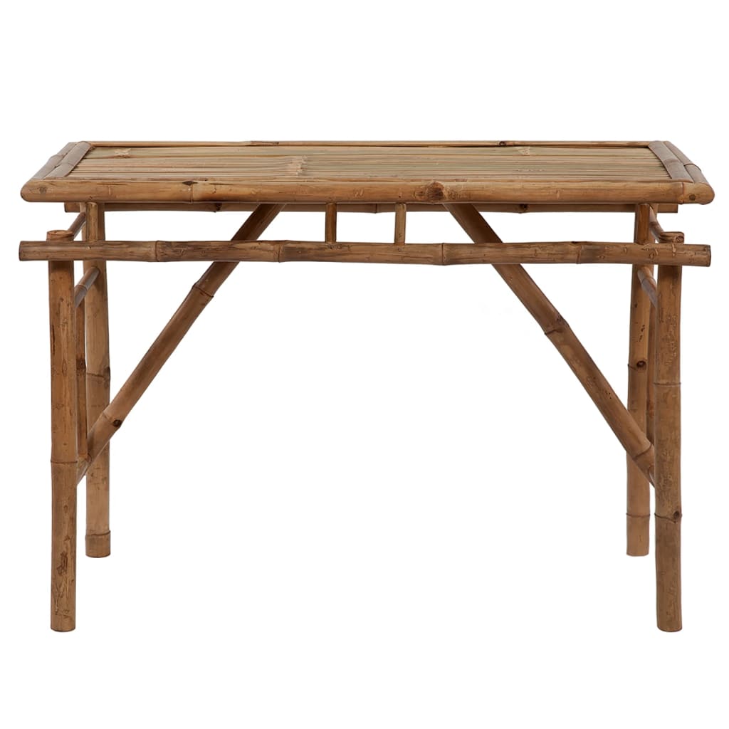 Hopfällbart Trädgårdsbord Bambu