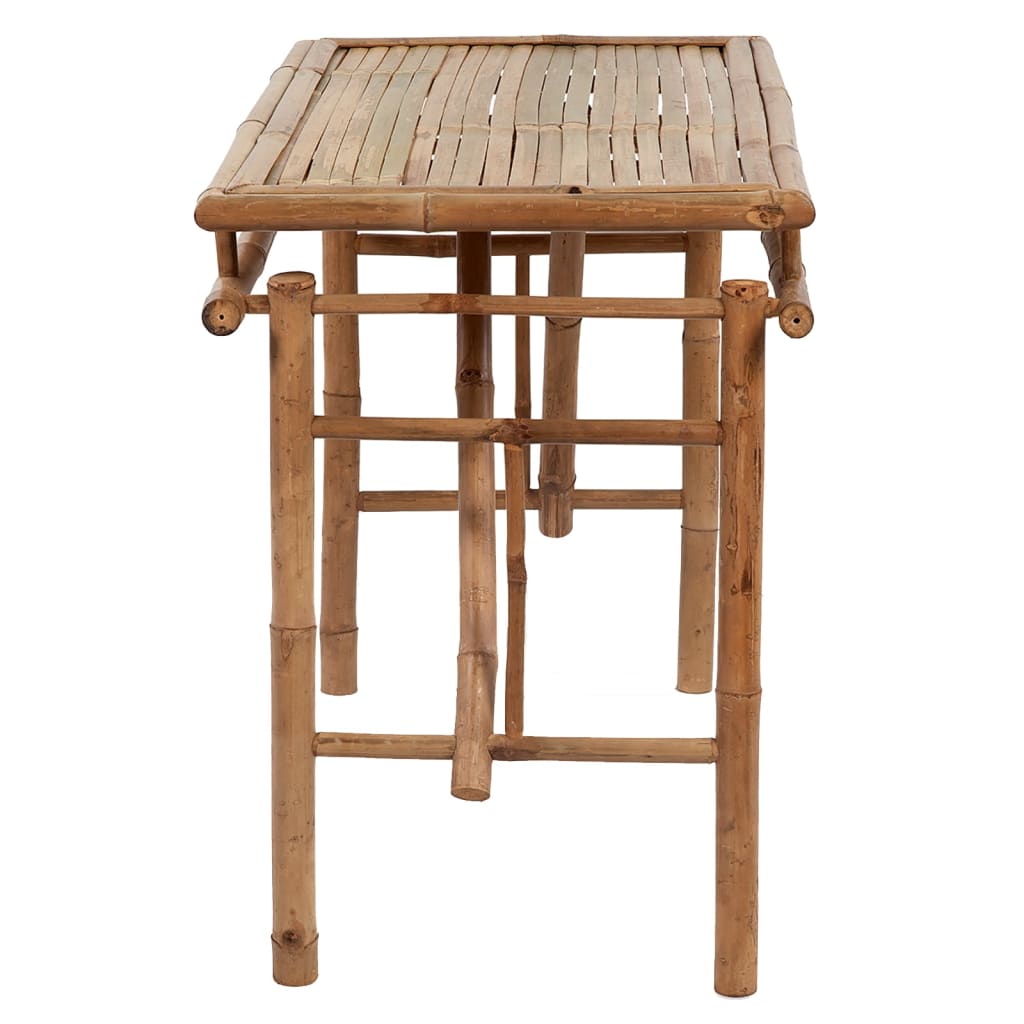 Hopfällbart Trädgårdsbord Bambu