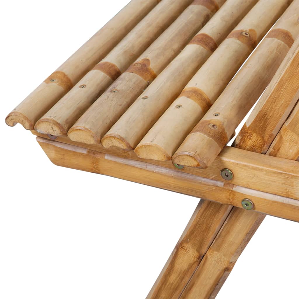 Picknickbord 115X115X81 Cm Bambu