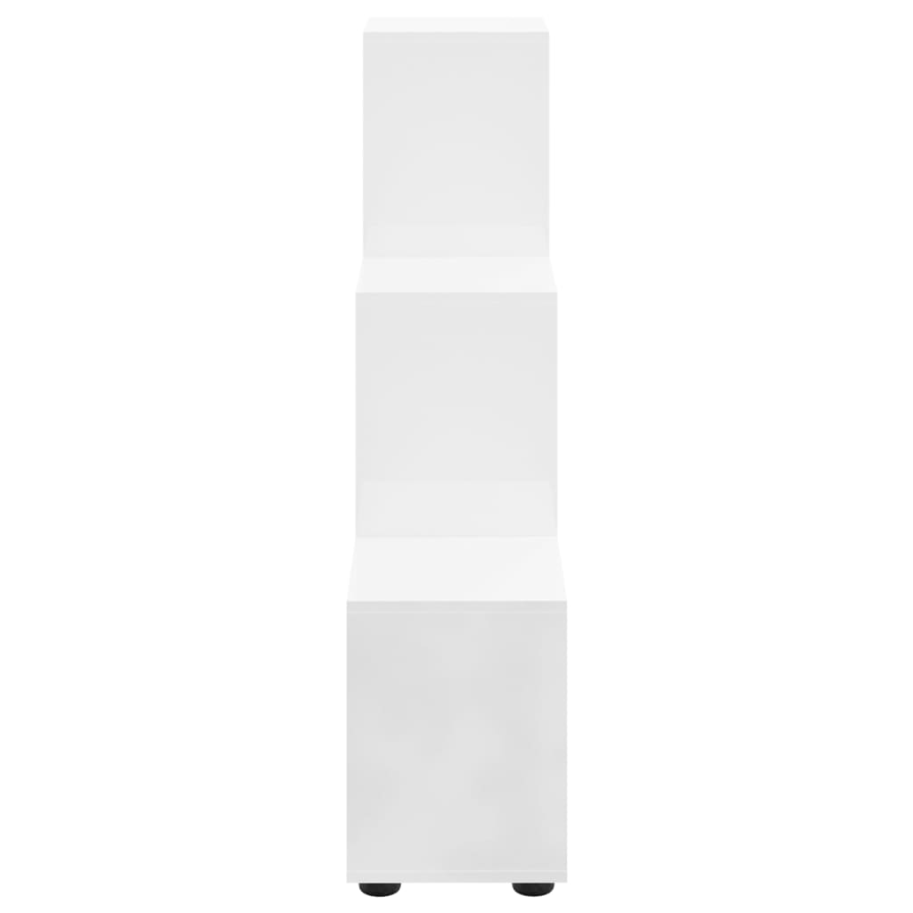 Bokhylla Trappformad 107 Cm Konstruerat Trä