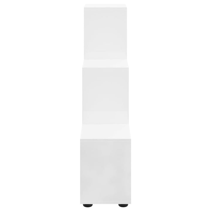 Bokhylla Trappformad 107 Cm Konstruerat Trä