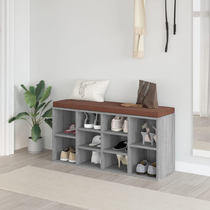 Skobänk 103X30X48 Cm Konstruerat Trä