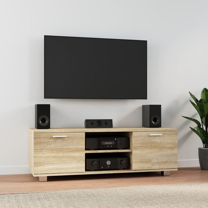 Tv-Bänk 140X40,5X35 Cm Konstruerat Trä