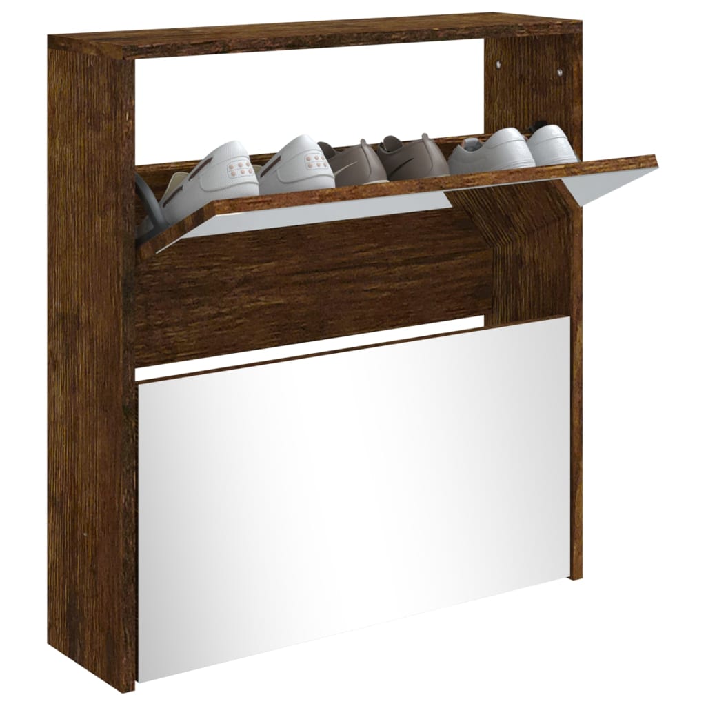 Skoskåp Med 2 Skåp 63X17X