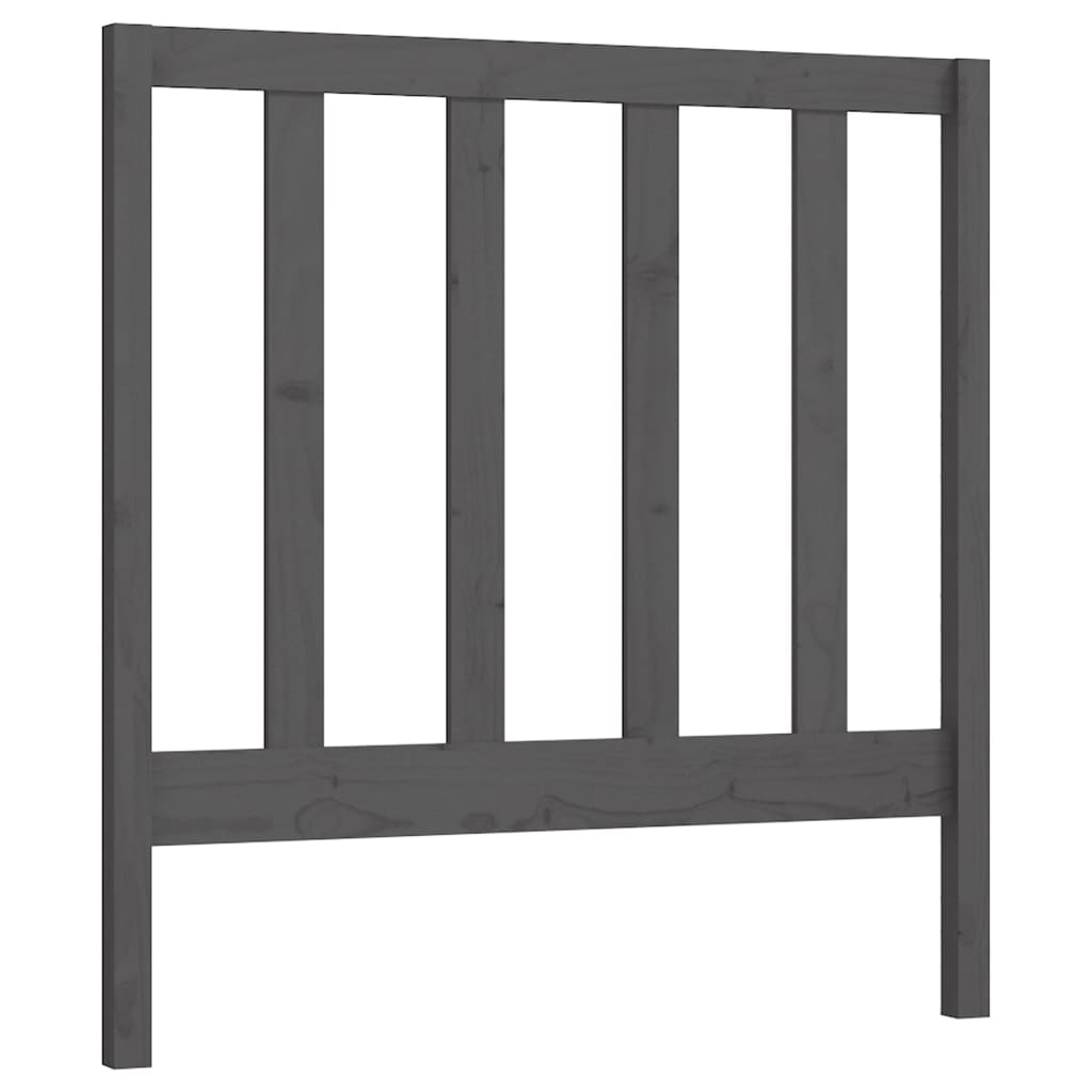 Sänggavel 146X4X100 Cm Massiv Furu