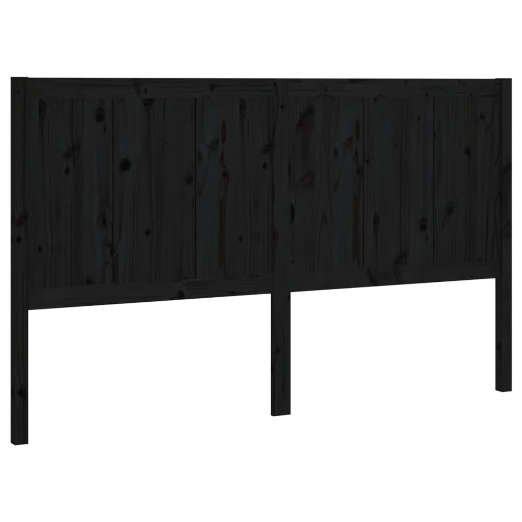 Sänggavel 125,5X4X100 Cm Massiv Furu