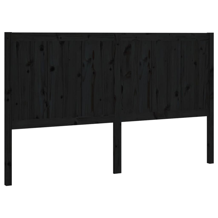 Sänggavel 125,5X4X100 Cm Massiv Furu
