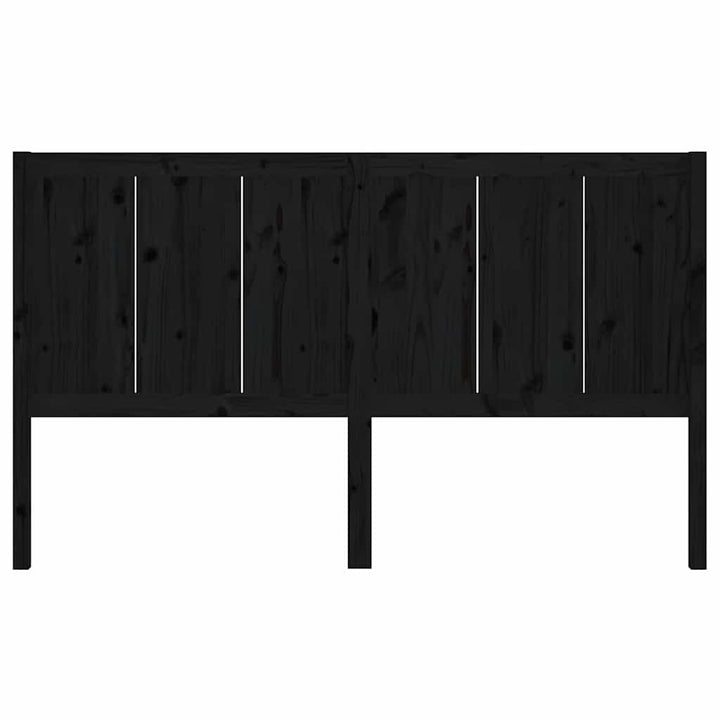 Sänggavel 125,5X4X100 Cm Massiv Furu