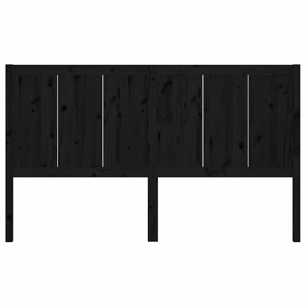 Sänggavel 125,5X4X100 Cm Massiv Furu